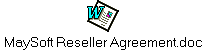 MaySoft Reseller Agreement.doc